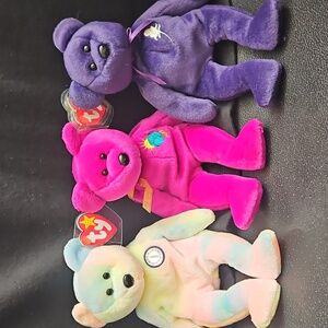 Collection of 3 Ty Beanie Babies